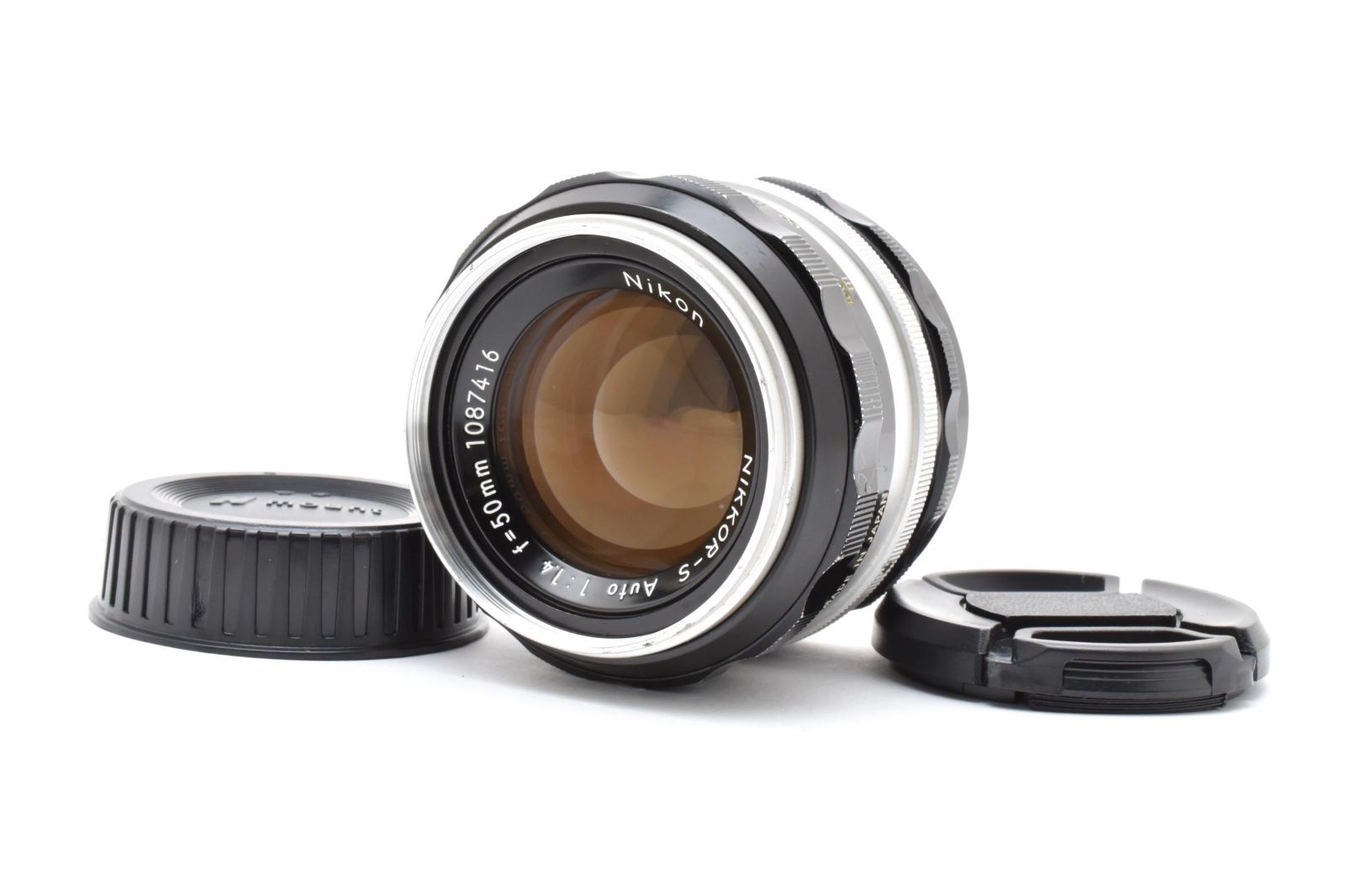 Nikon ニコン 非Ai Nikkor-S Auto 50mm F1.4 単焦点 大口径 標準レンズ フィルムカメラ用 MFレンズ オールドレンズ B919