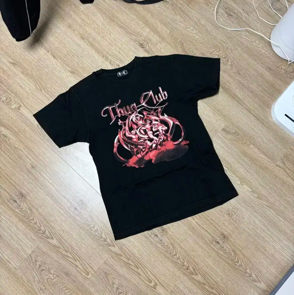 Thug Club(サグクラブ) 悪魔 半袖Tシャツ 出品 Thug Club(サグクラブ) 悪魔 半袖Tシャツ 出品