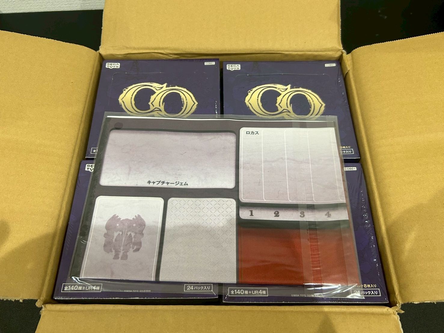 ✟ コロッサス オーダー COLOSSUS ORDER トレーディングカード ゲーム 鳴動篇 拡張パック 第1弾 カートン み