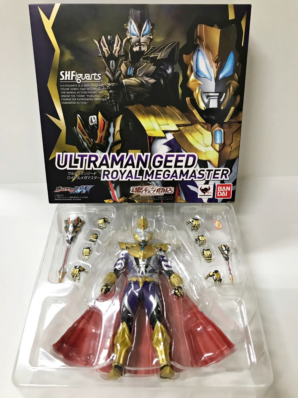 30. 開封 S.H.Figuarts ウルトラマンジード ロイヤルメガマスター 併売品 ▲