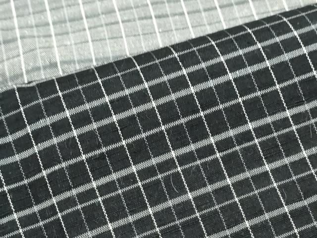 平和屋着物●上質な紬　格子文　正絹　逸品　CAAS9373th 平和屋着物○上質な紬 格子文 正絹 逸品 CAAS9373th - メルカリ