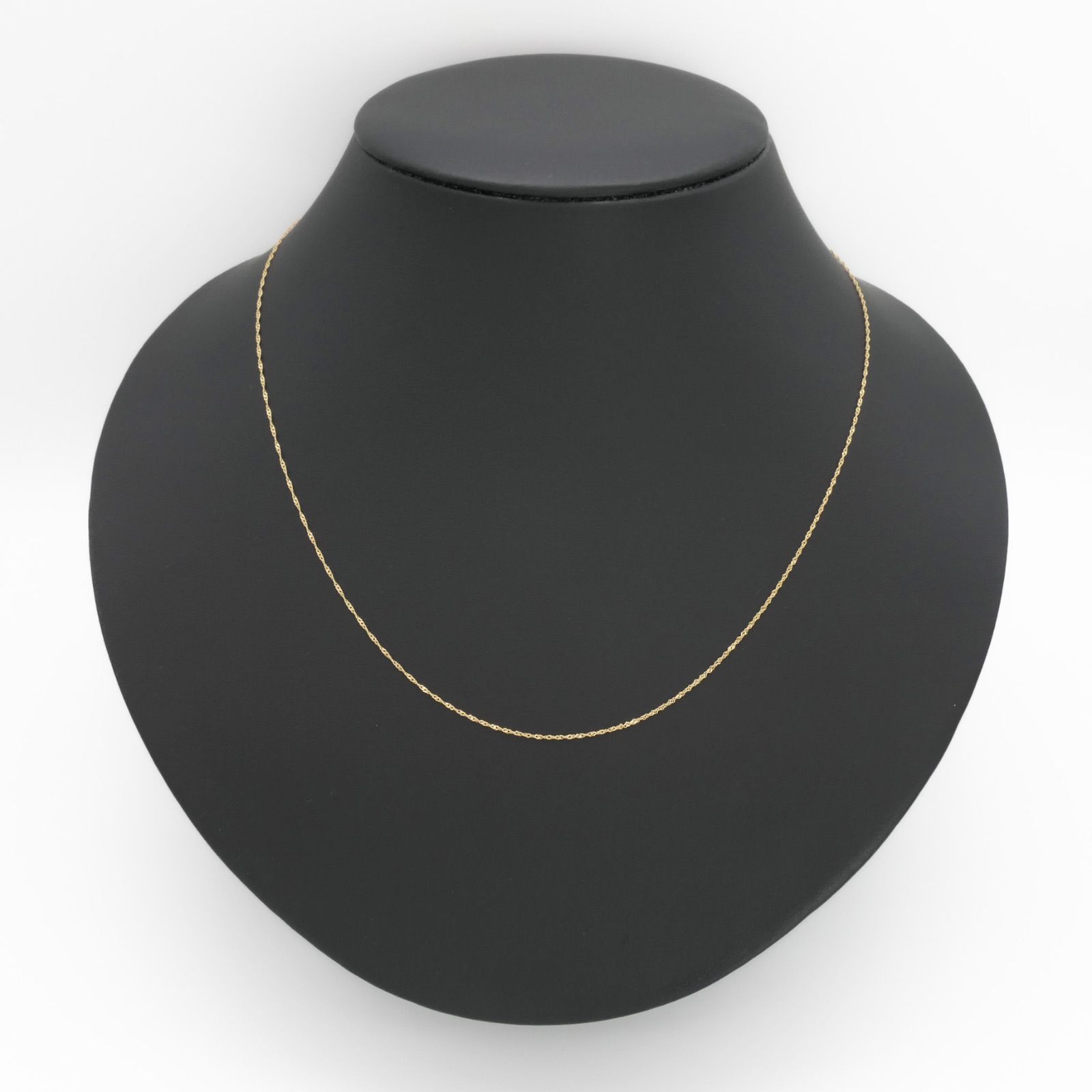 新品❗️K18YG 0.12スクリュー アジャスターカン付 45cm