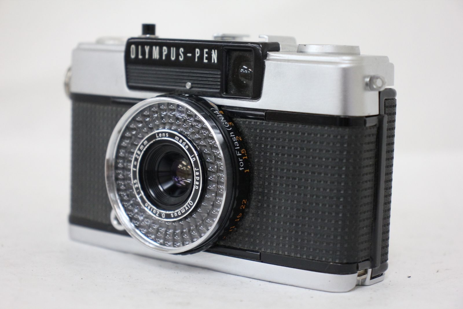 返品保証 オリンパス Olympus-PEN EE-3 D.Zuiko 28mm F3.5 カメラ e2682