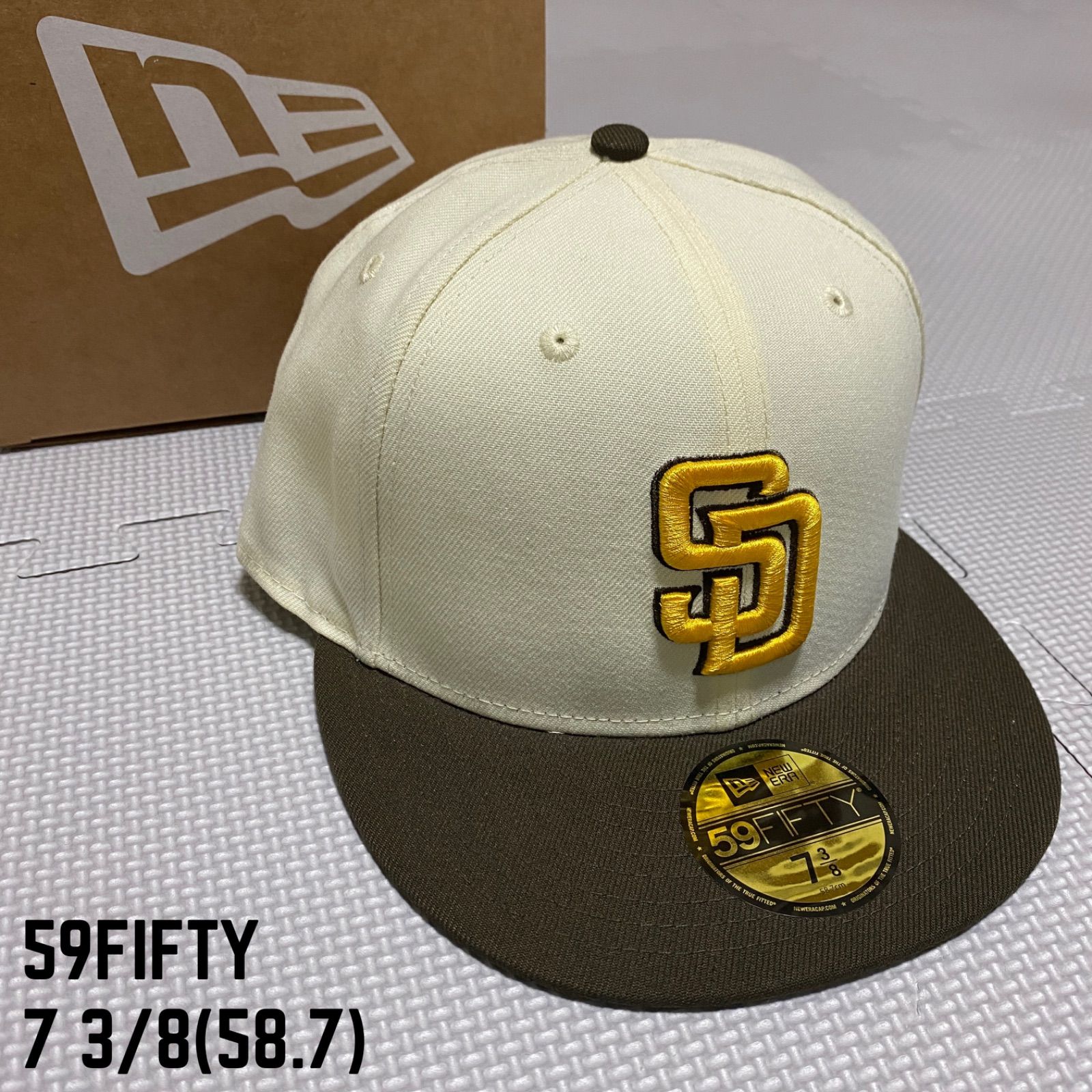 NEWERA》ニューエラ サンディエゴ パドレス 59FIFTY キャップ シリアル 