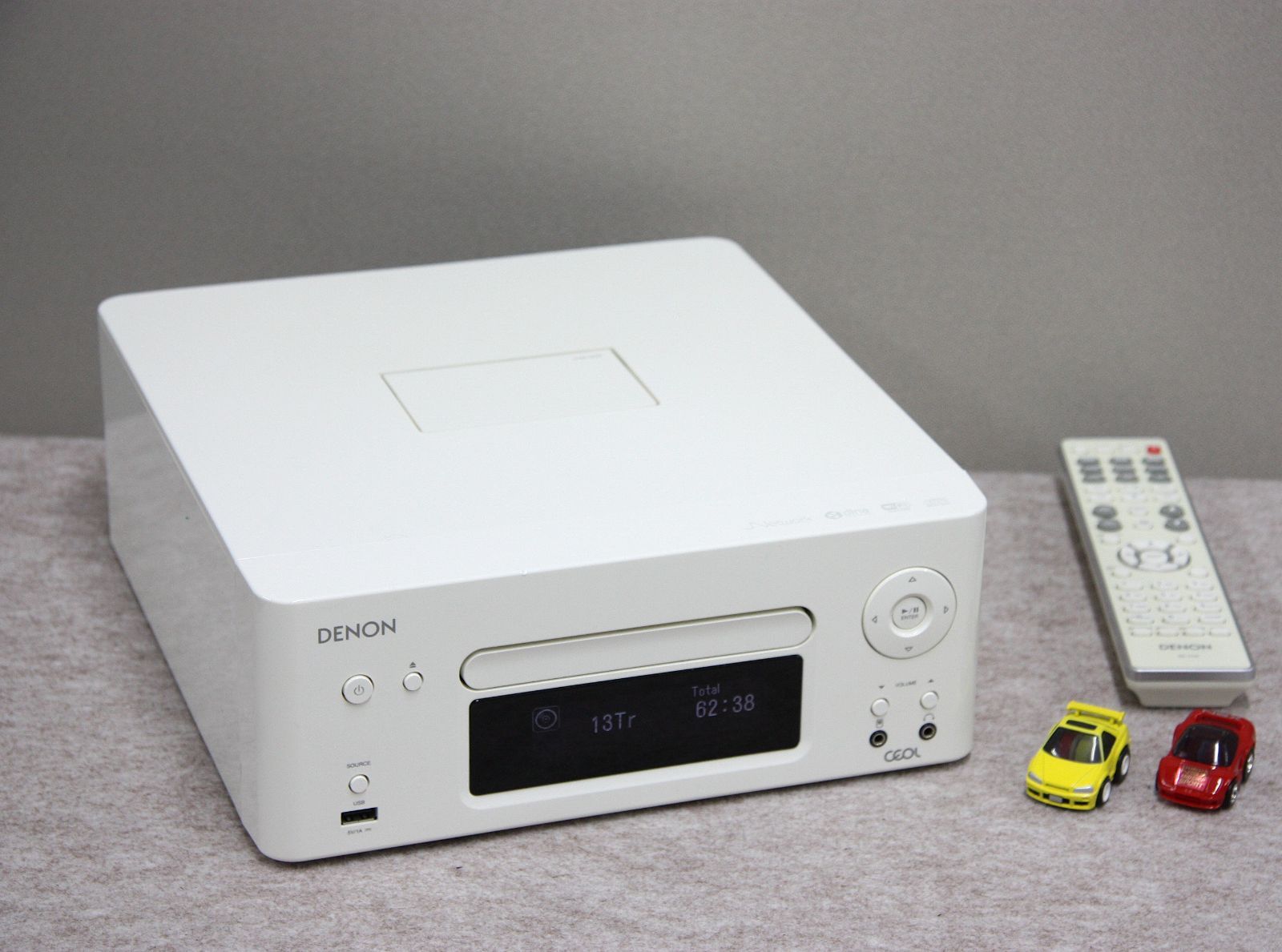 DENON CD|USBネットワークレシーバー RCD-N8 ホワイト色 Airplay対応