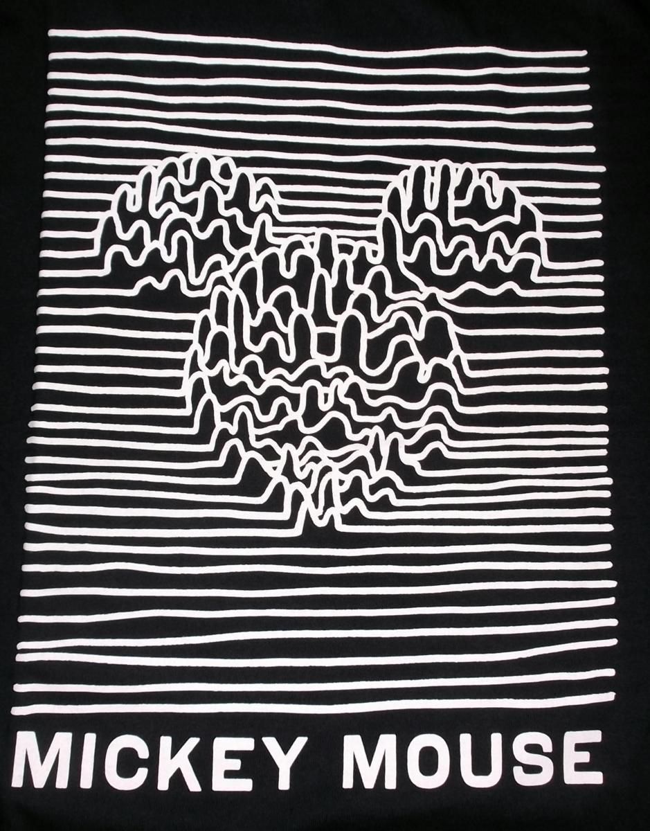 ミッキー マウス Tシャツ Disney Unknown Plesures パロデイ 正規品 ディズニー バンドTシャツ関連