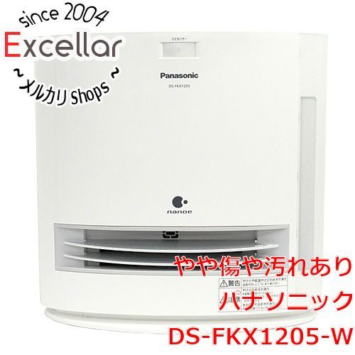 bn:6] Panasonic 加湿セラミックファンヒーター DS-FKX1205-W - 家電