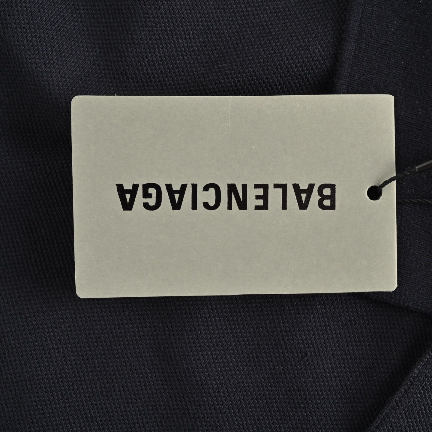 今日特価】Balenciaga 25ss ロッククラスプロゴ刺繍ポロ-1