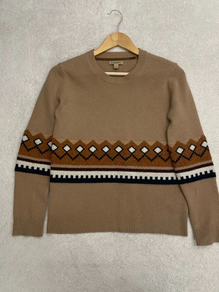 バーバリー カシミア ブレンド ウールニット 55