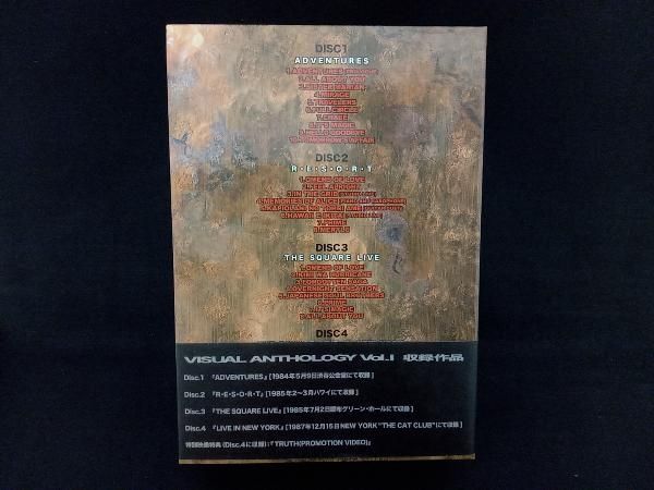 ミュージック VISUAL ANTHOLOGY THE-SQUARE DVD VISUAL ANTHOLOGY VOL.I・THE SQUARE | Sony Music Shop・CD・DVD