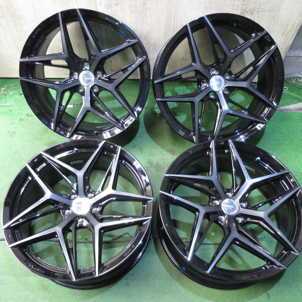 WORK 送料無料 ワーク GNOSIS CVF STEP RIM ミドルコンケイブ STANDARD Adisk 9J-22 +32～－14 5H-120 【2本セット 新品】