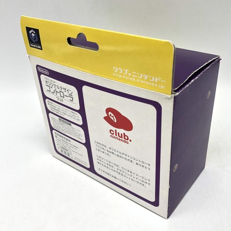 クラブニンテンドー限定 GC ゲームキューブ コントローラー ワリオ