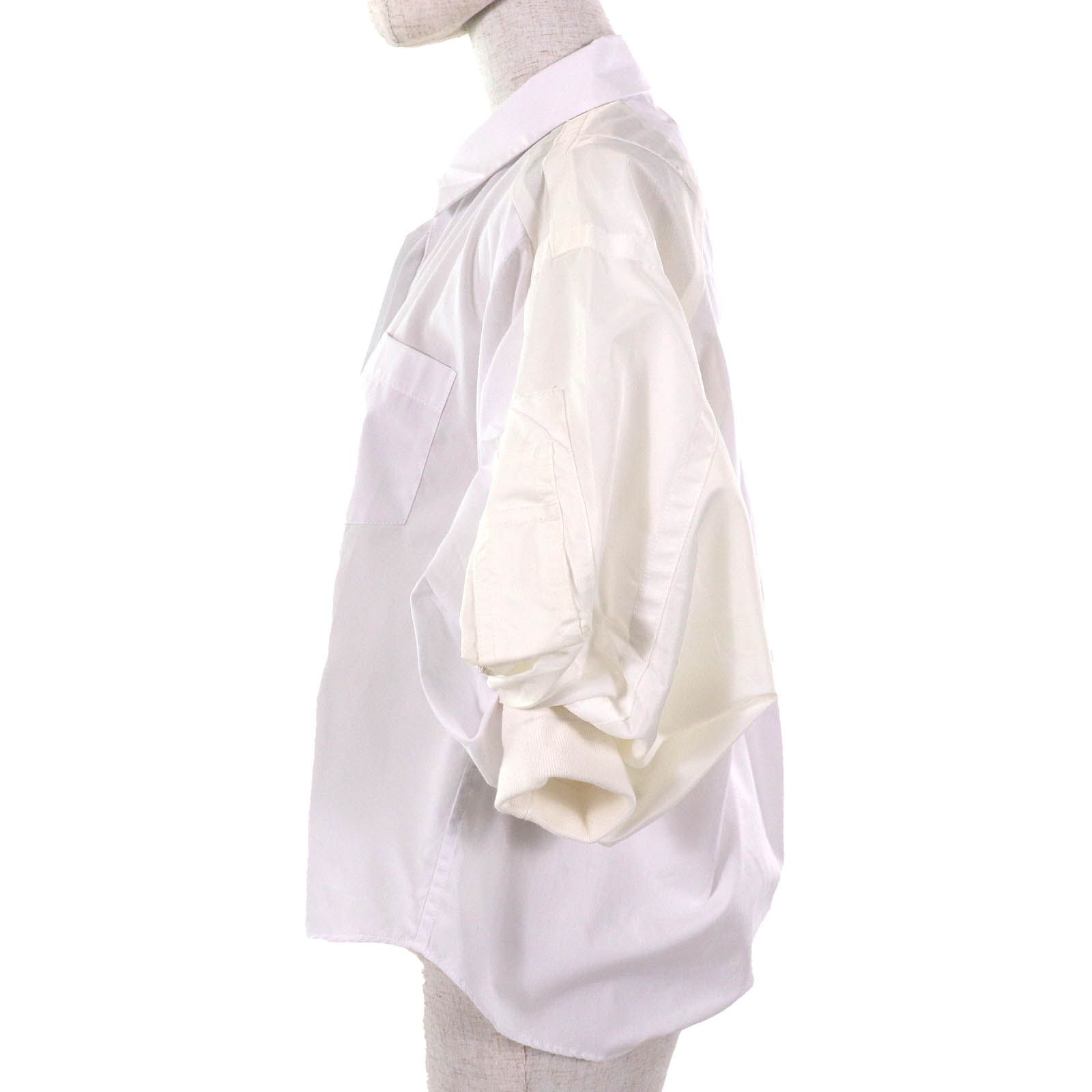 サカイ　Sacai　半袖カットソー　フリンジドッキング　リネン混　フリンジ　3 8069000126914_1.jpg?v=