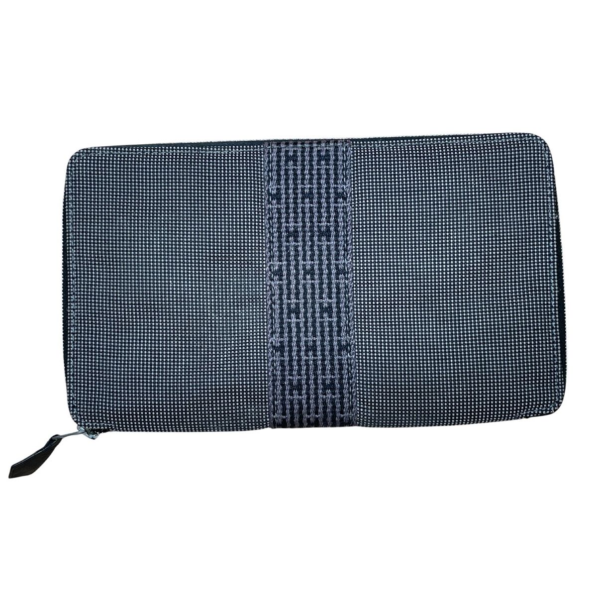 エルメス HERMES オーガナイザー エールライン チャコールグレー パスポートケース トラベルケース 54077 f レディース メンズ