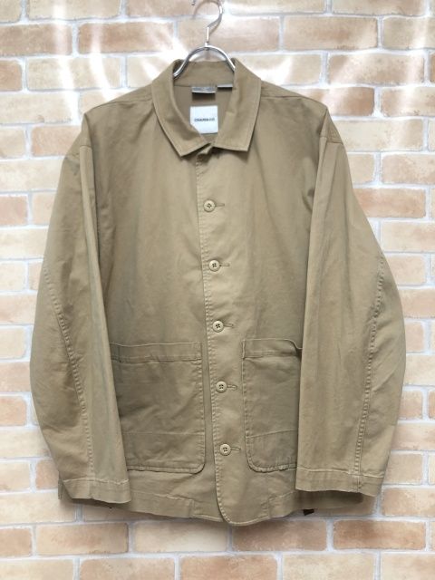 中古】 GRAMICCI ×CHARI&CO グラミチ WIDE UTILITY JACKET GMJK-21F1910 ベージュ L  111395475 - メルカリ