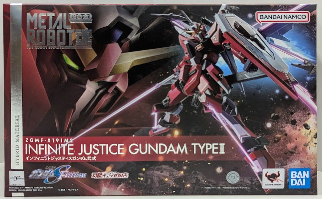 BANDAI SPIRITS L ROBOT魂 SIDE MS 機動戦士ガンダムSEED FREEDOM インフィニットジャスティスガンダム弐式
