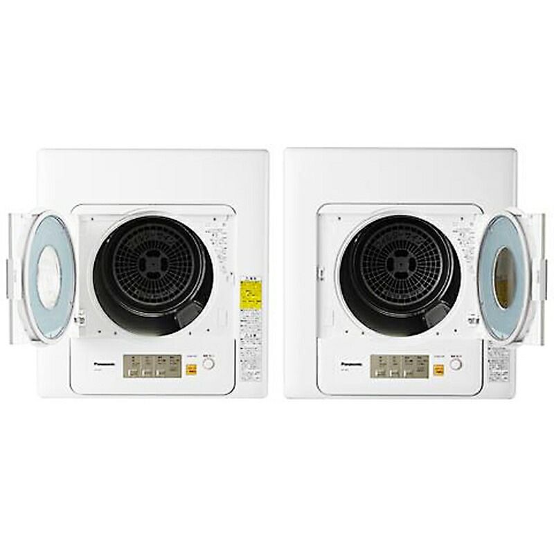 メーカー正規品 パナソニック Panasonic 6.0kg ツイン2温風搭載 衣類乾燥機 ホワイト NH-D603-W