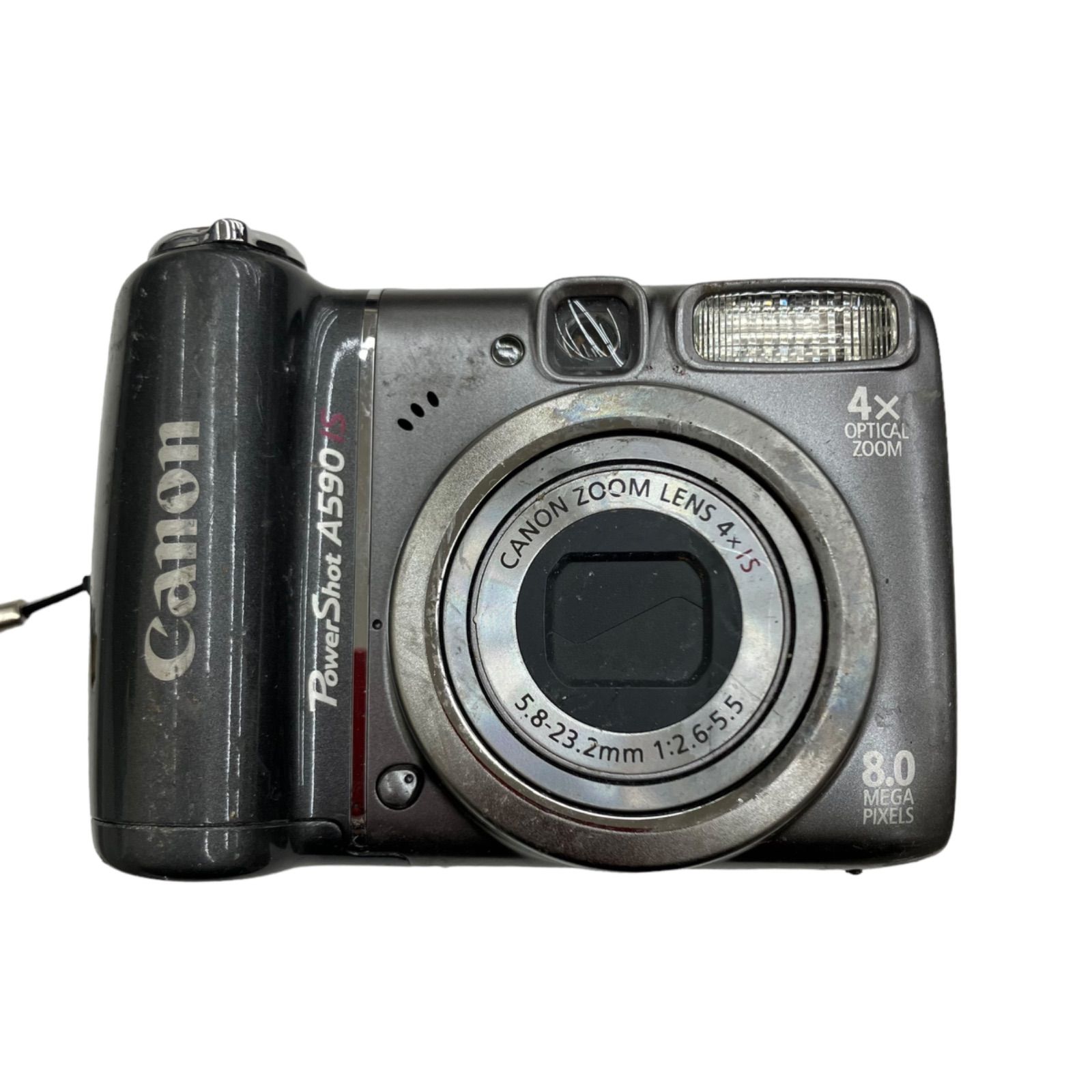 【動作確認済み】CANON POWERSHOT A590 IS PC1263 Canon Powershot A590 IS 8 MP 4X Optical Zoom Gray Digital