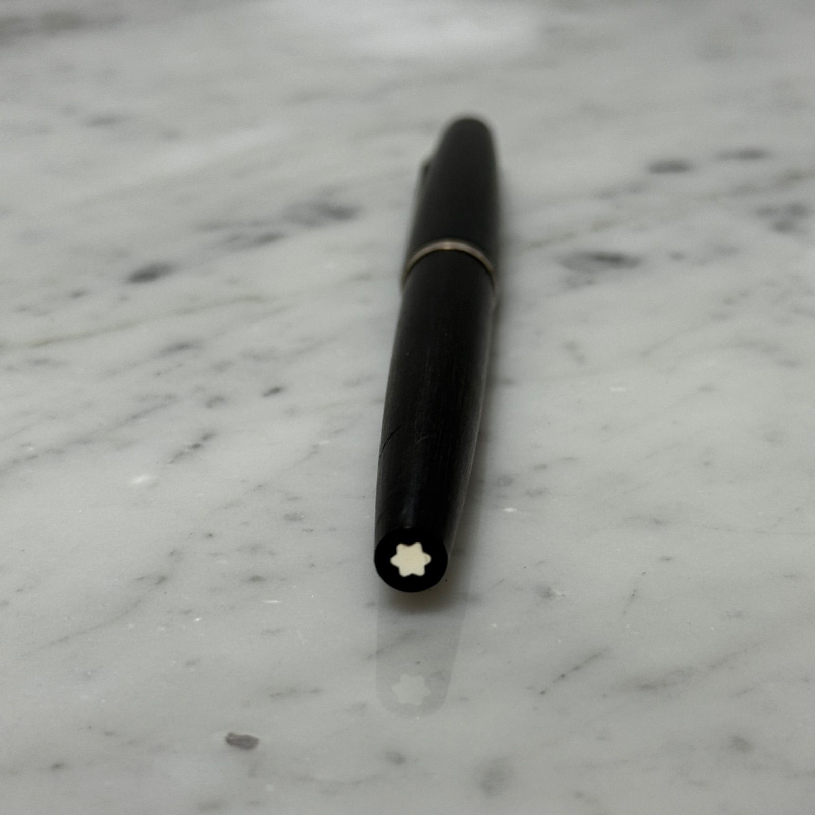  MONT BLANC モンブラン 万年筆 ブラック 黒 木製 585 220 万年筆 万年筆 インク