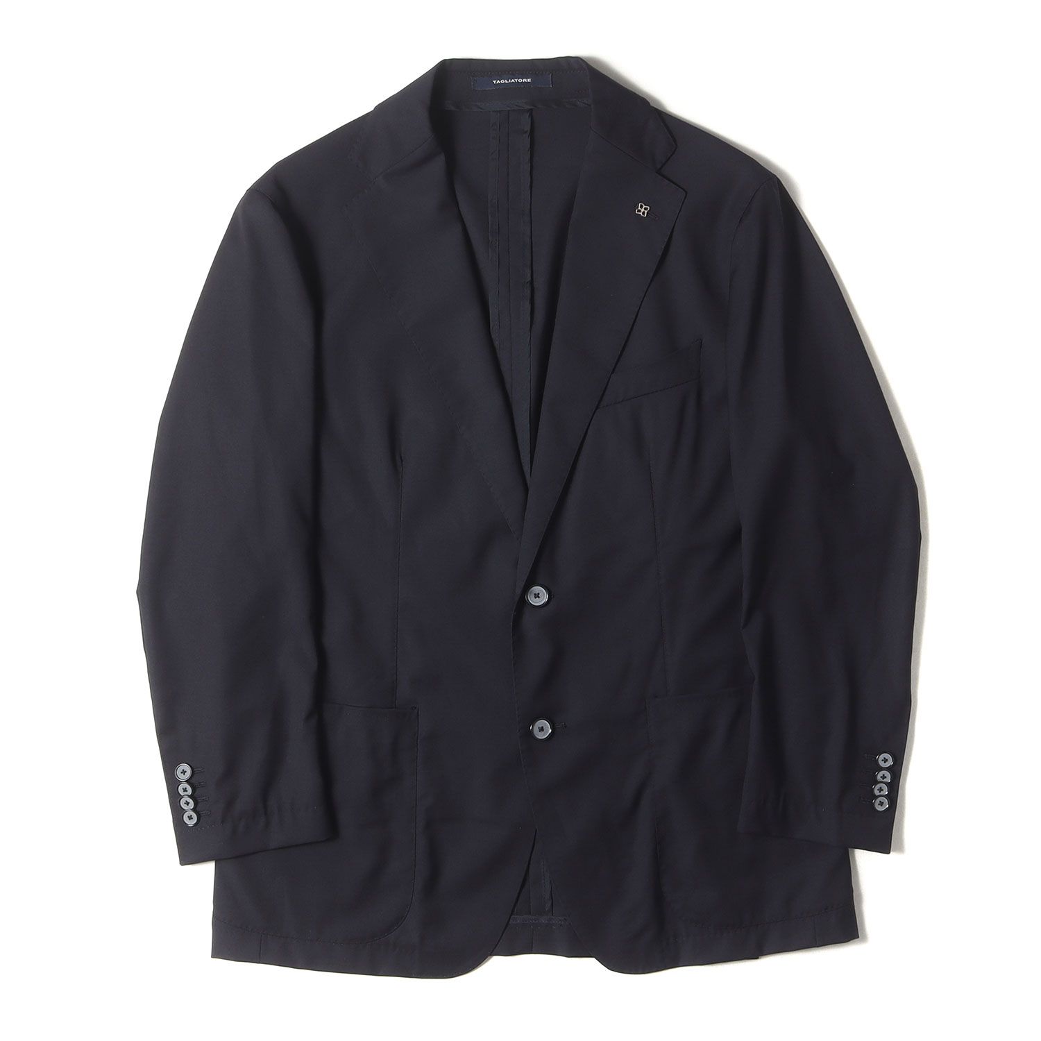 美品】TAGLIATORE タリアトーレ ジャケット ネイビー 紺 サイズ:48