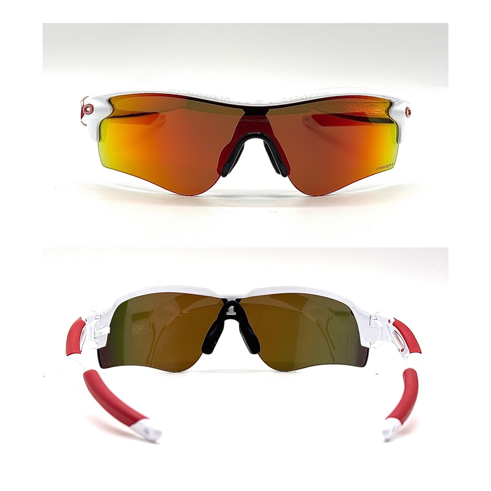 オークリーOAKLEYサングラス オレンジ ケース付き Oakley サングラス オレンジレンズ ケース付き Oakley スポーツ