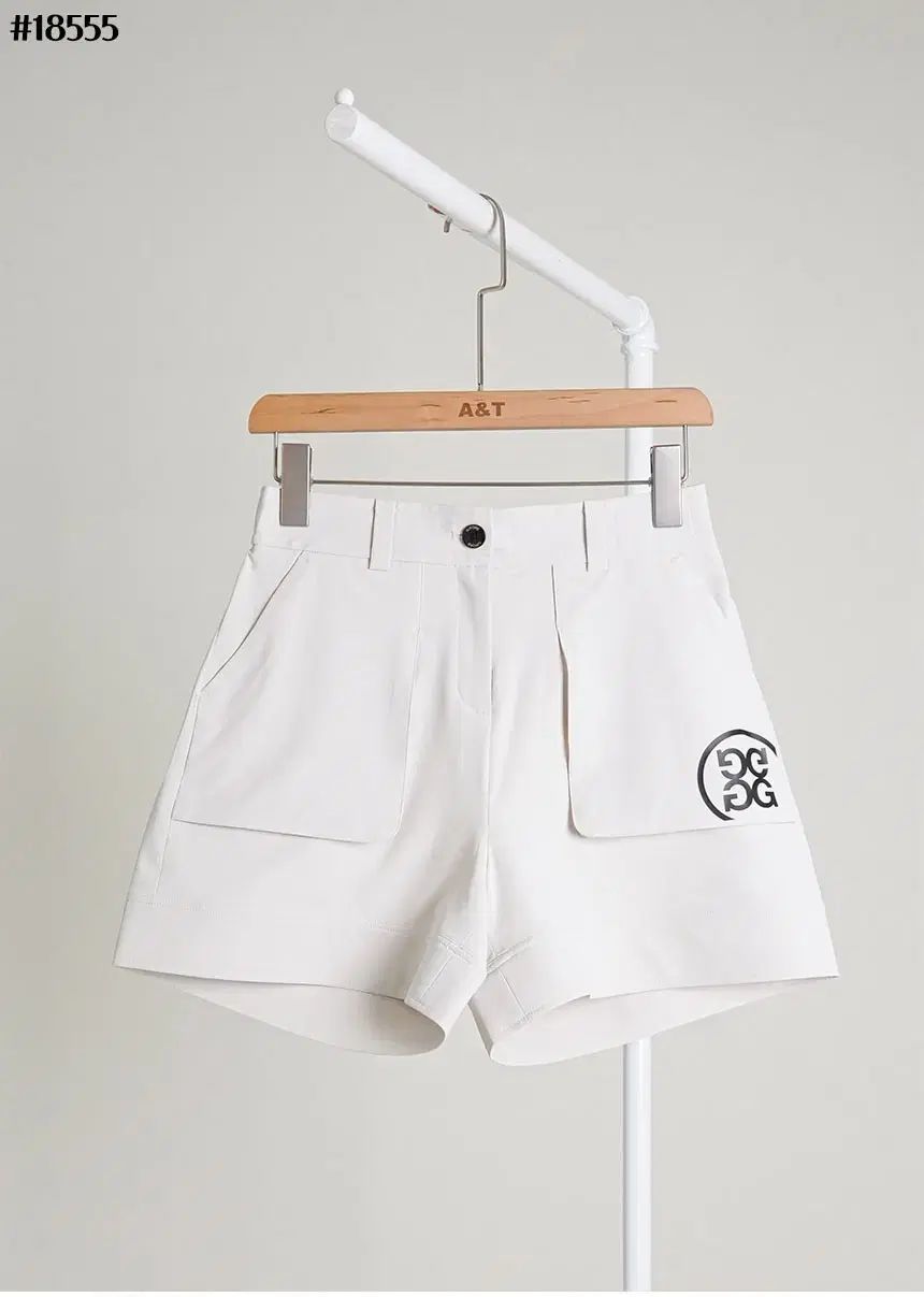 レディースゴルフウェア 円 Gs ロゴ カーゴ ショート パンツ