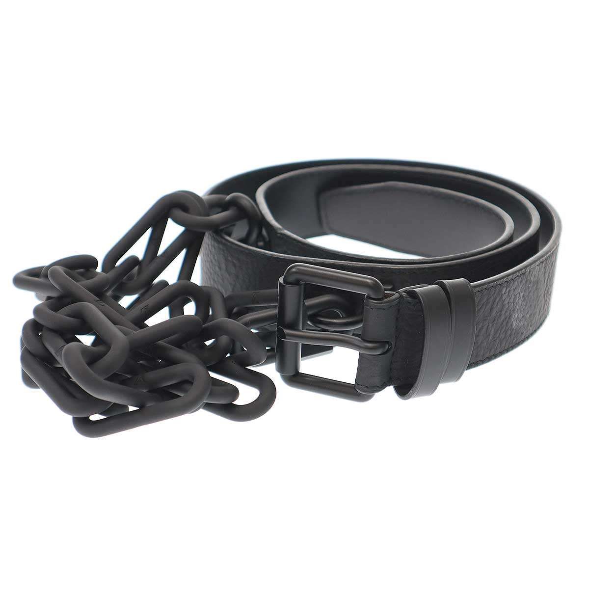 LOUIS VUITTON ルイヴィトン Signature Chain Belt サンチュール