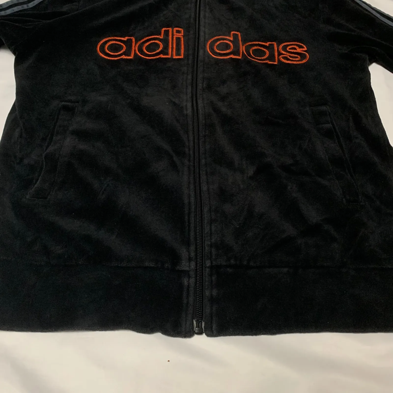 00s adidas Velour Track Jacket アディダス ベロアトラックジャケット