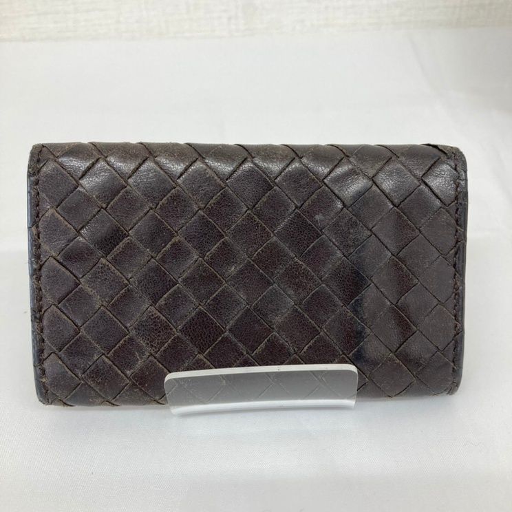 ♪Bottega Veneta ボッテガ・ヴェネタ 6連キーケース ブラウン 茶色 キーリング 鍵ケース