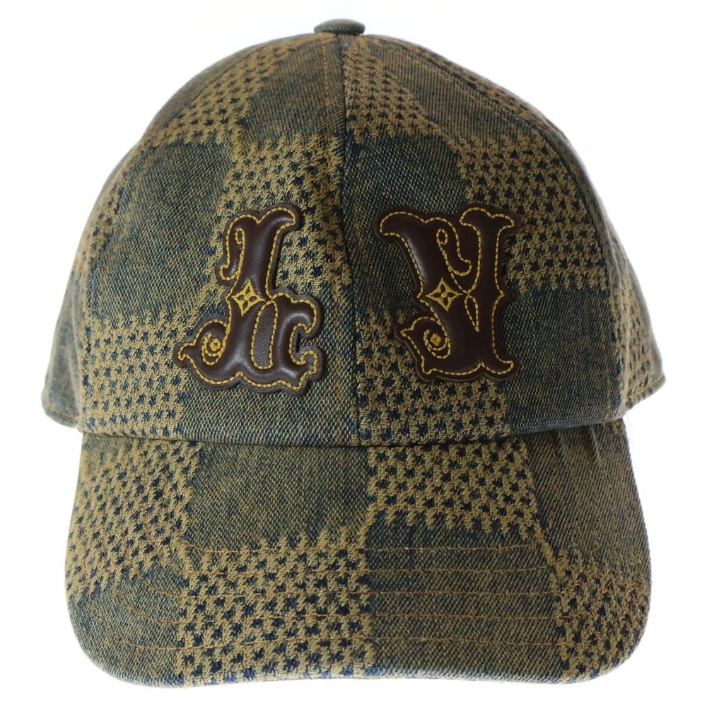 LOUIS VUITTON (ルイヴィトン) キャップダミエ ウォッシュド