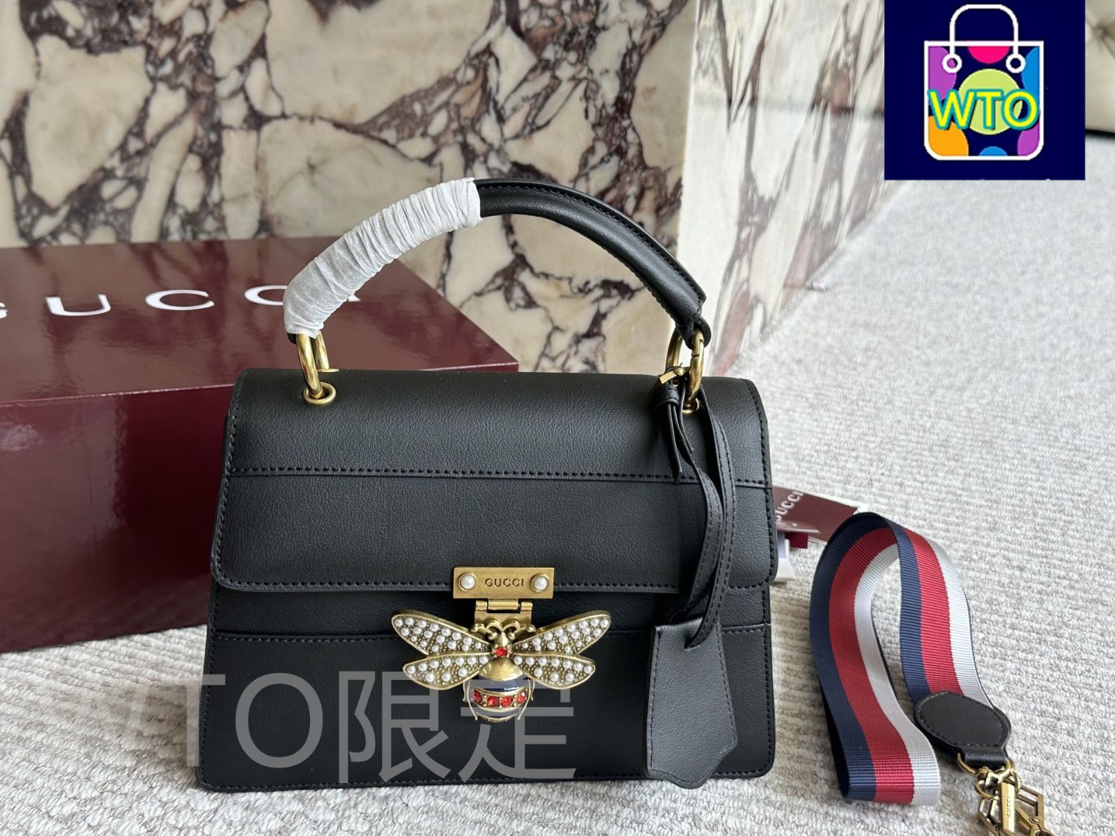 今日特価】Gucci Margaret Bee Bag グッチ マーガレット ビー バッグ  