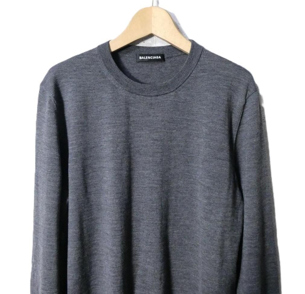 美品 BALENCIAGA バレンシアガ サイズXS ニット セーター プルオーバー