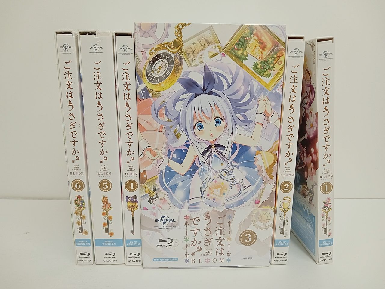 BD ご注文はうさぎですか BLOOM 初回 生産 Blu ray Disc vol 1 6 MB 5836