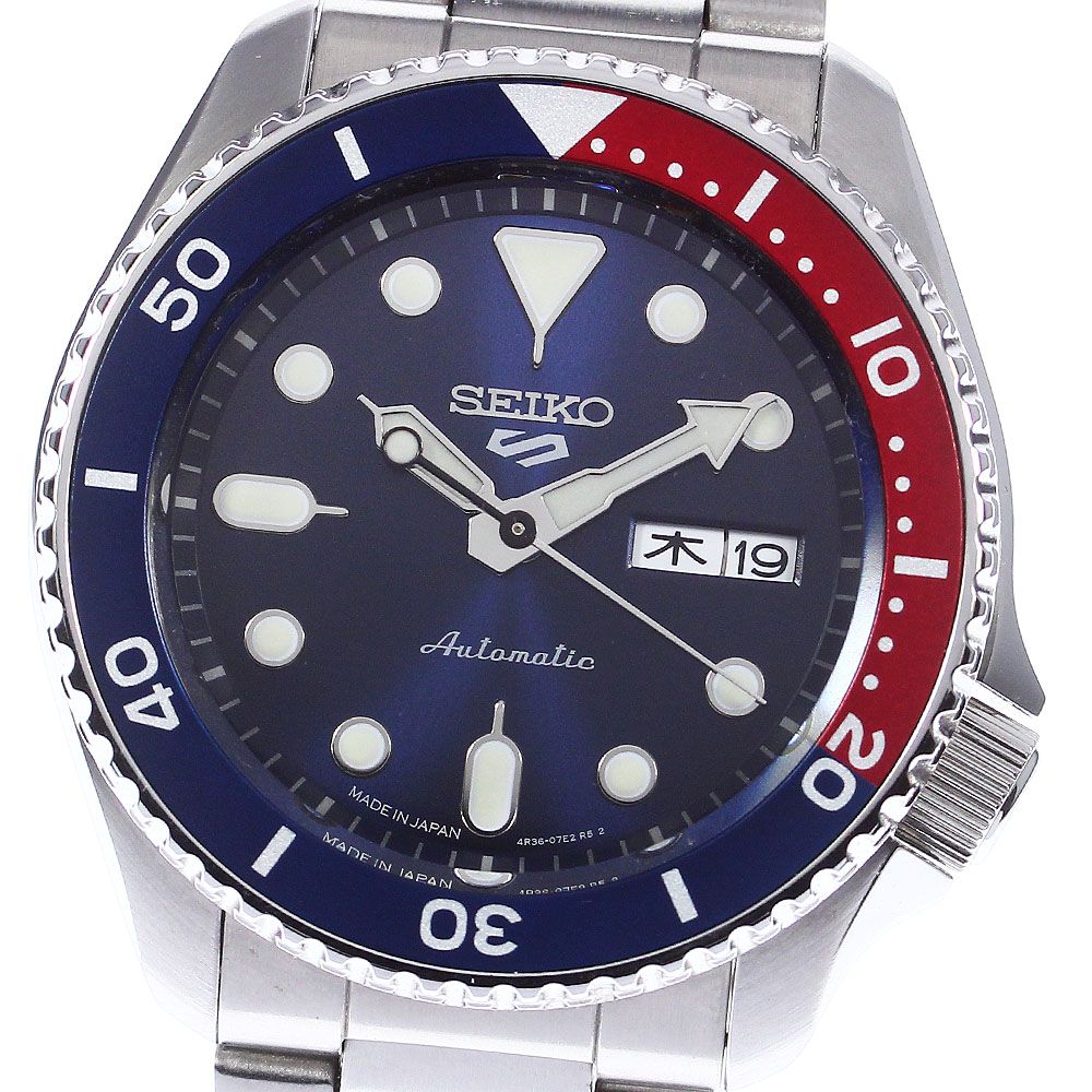 ☆良品☆箱・保証書付き【SEIKO】セイコー 5スポーツ SKX Sports Style