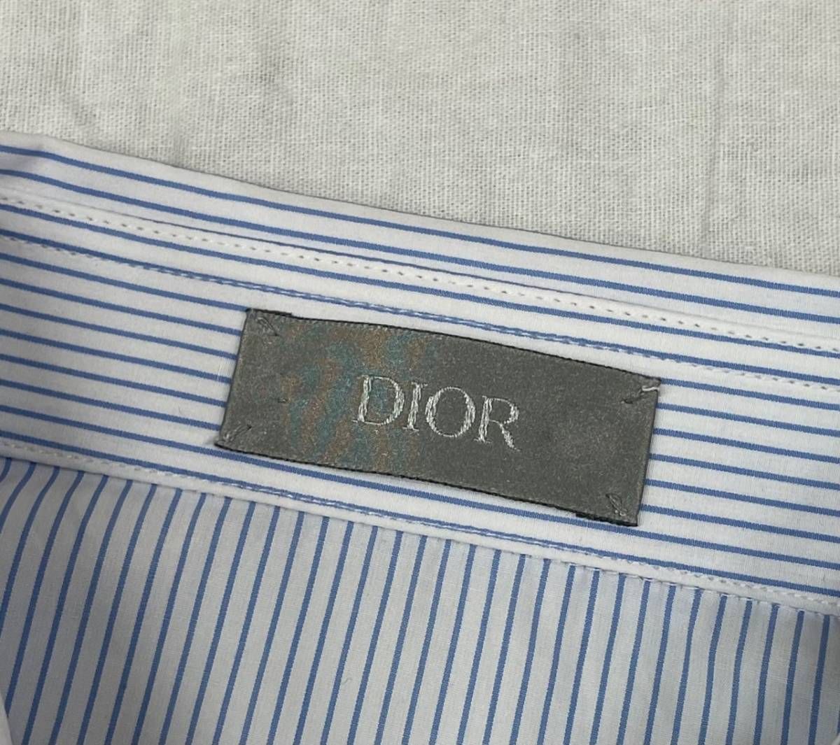 DIOR AND SHAWN STUSSY コラボ ストライプシャツ | gulatilaw.com