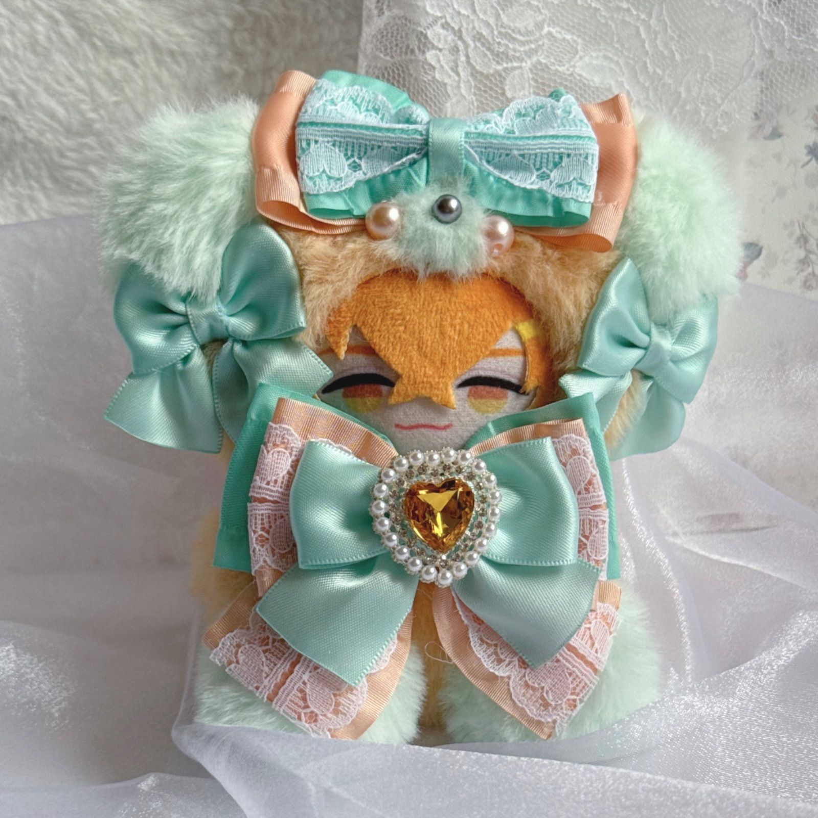 【1015】ぬい服　おすわりぬい服　10cm にじぱぺっと　宇佐美リト