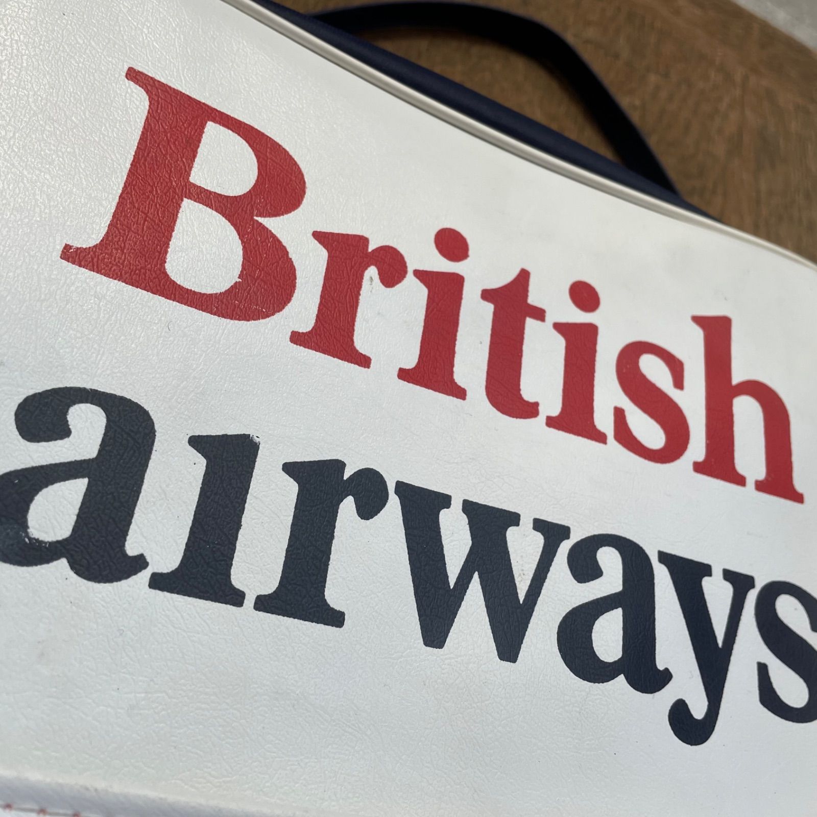 ブリティッシュエアウェイズ　バッグ British Airways エアラインバッグ ヴィンテージバッグ airline