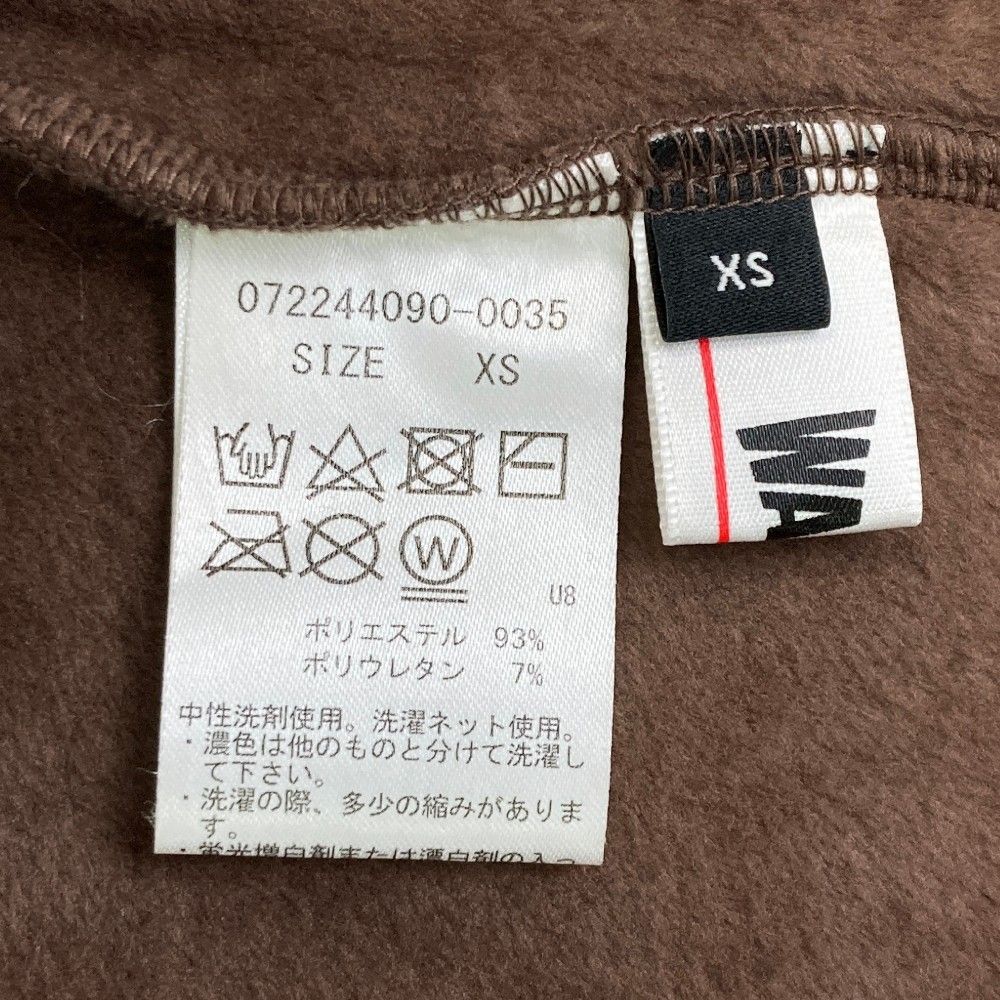 サイズ：XS WAAC ワック 072244090 2024年 長袖タートルネックTシャツ  ブラウン系 [240101344948] ゴルフウェア レディース ストスト サイズ：XS WAAC ワック 072244090 2024年 長袖タートルネックT