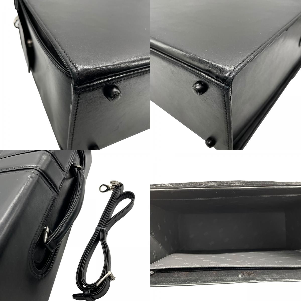 MONTBLANC ブラック ビジネスバッグ 2WAY レザー A4収納可能 MONTBLANC