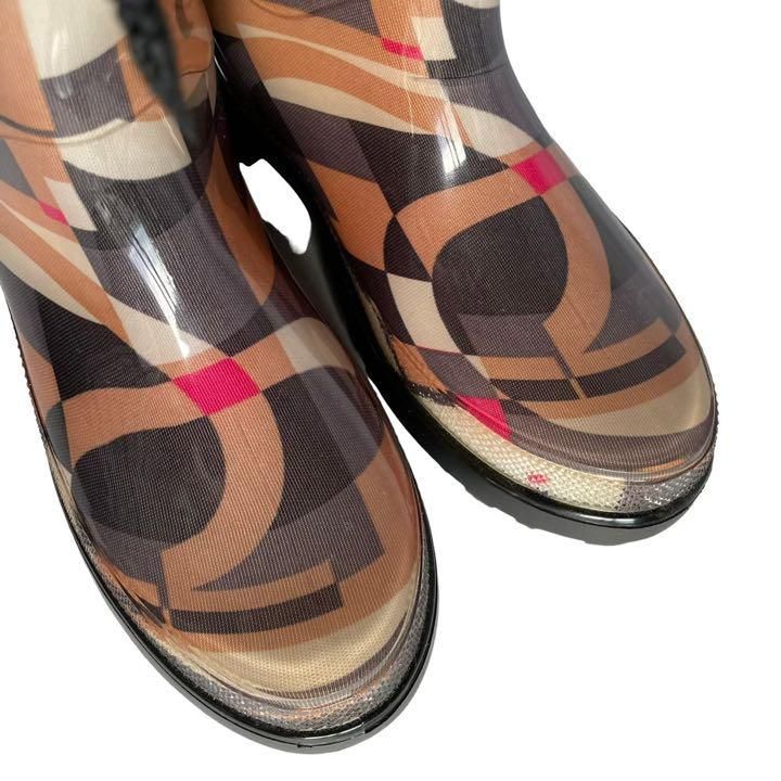 Salvatore Ferragamo フェラガモ レインシューズ 靴 美品 - メルカリ