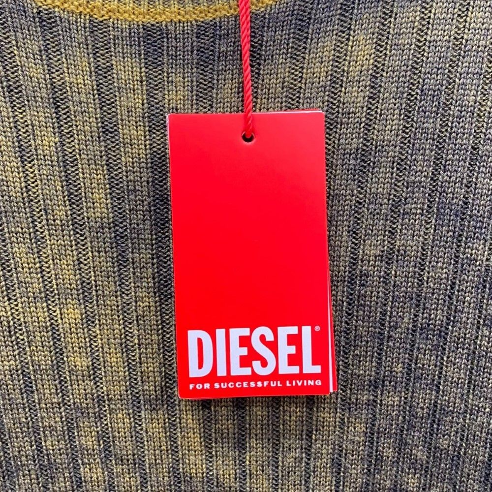 DIESEL K-ANDELERO KNITWEAR XLサイズ イエロー系 A09474 - メルカリ