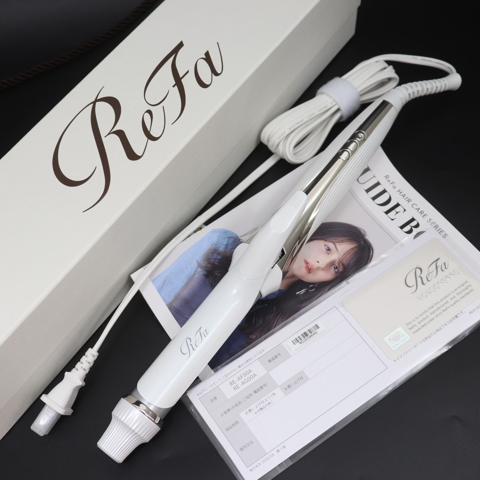 リファビュテックカールアイロンホワイト #B 試してみた】ReFa リファ