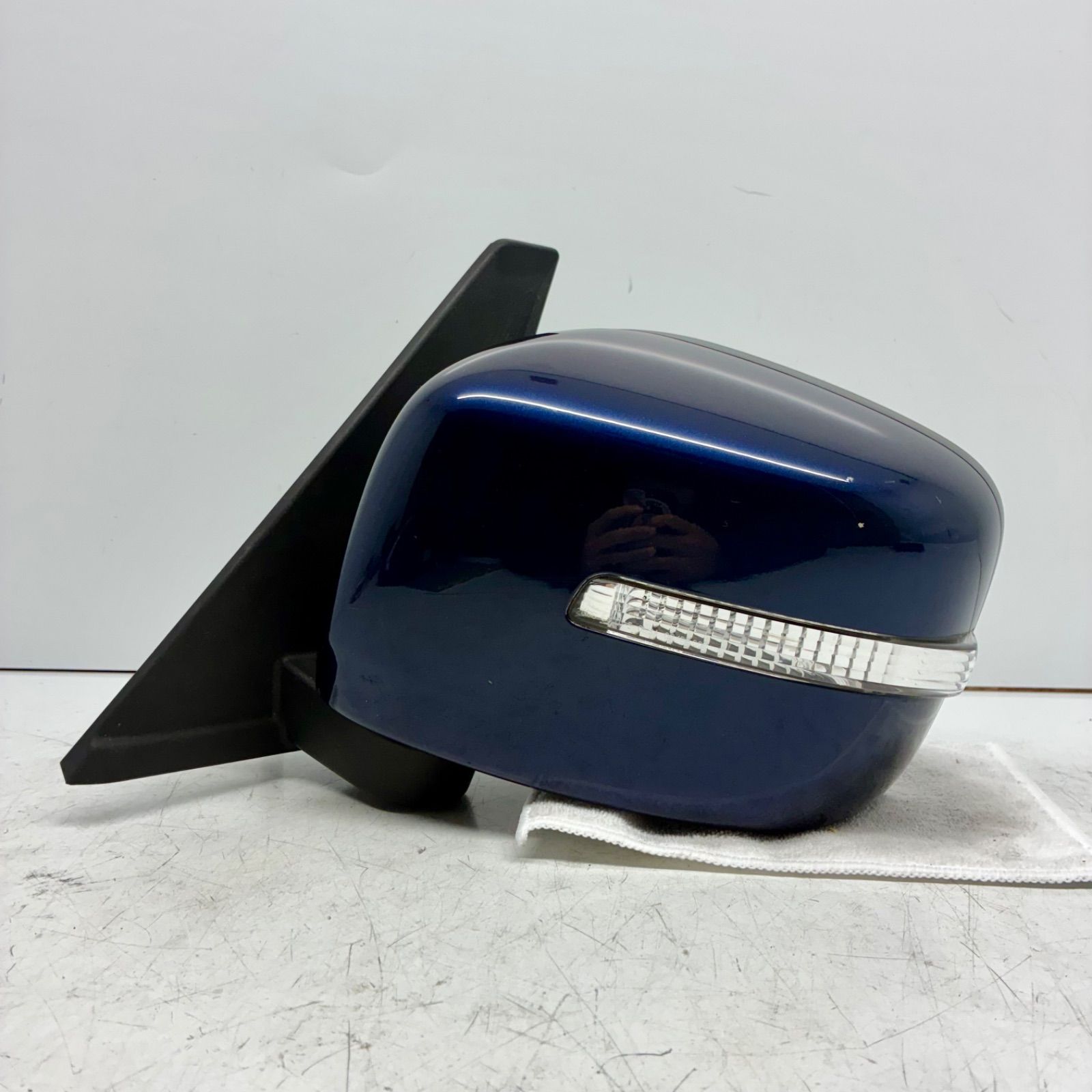 日産 スズキ ML21S MK21S ルークス パレット ドアミラー サイドミラー 左側 助手席側 L 8ピン 8P ウィンカー 紺 ネイビー KJP P71601