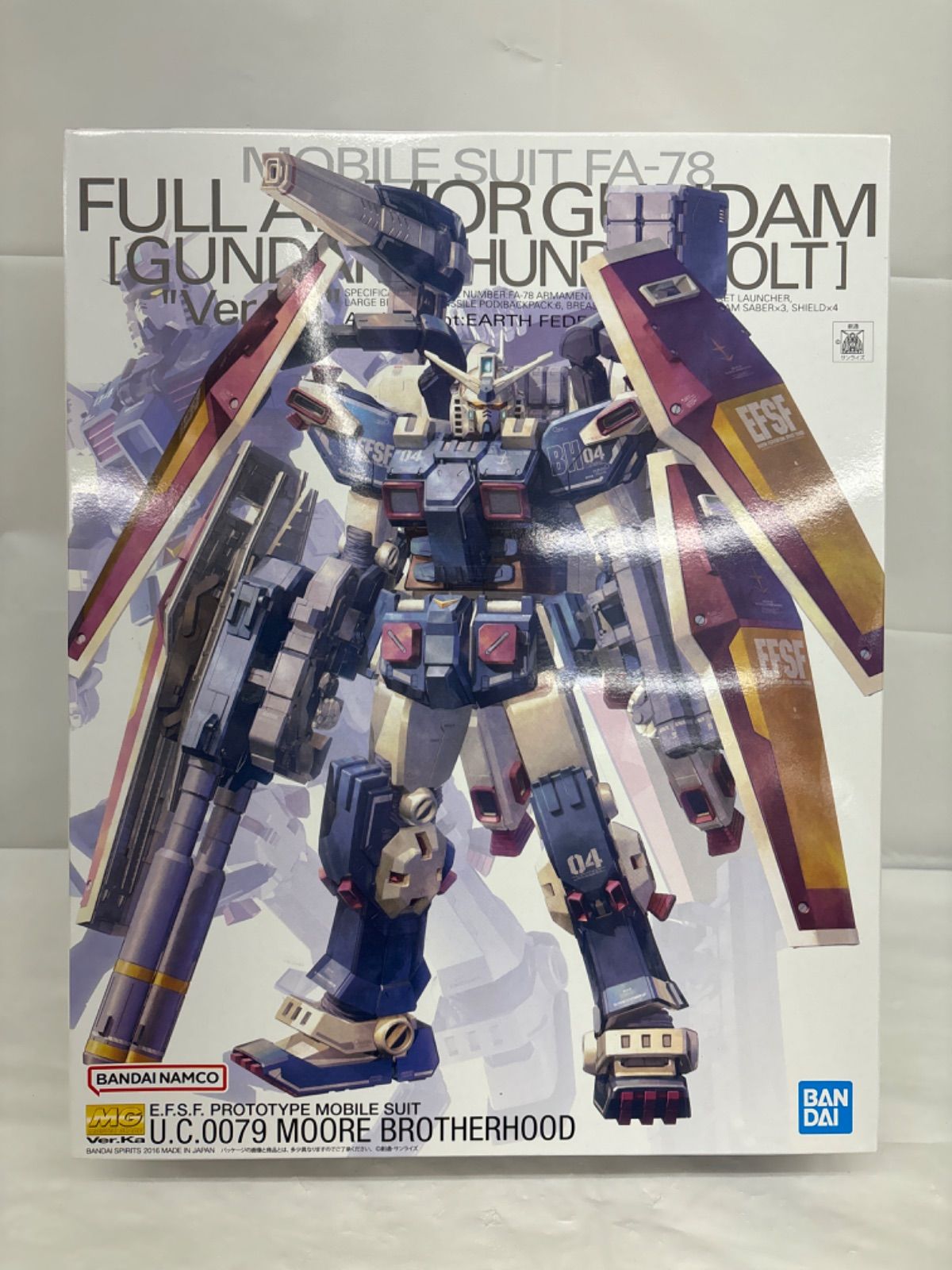 MG フルアーマーガンダム　サンダーボルト　新品未組み立て 新作人気 MGフルアーマーガンダム サンダーボルト版