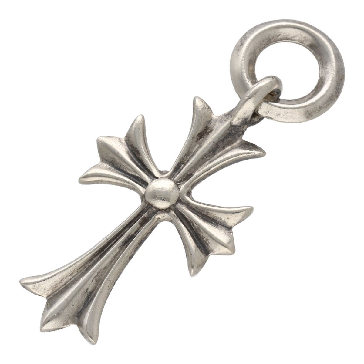 CHROME HEARTS クロムハーツ タイニーCHクロス SV925 シルバー ネックレス ペンダント トップ チャーム 25018340 RS
