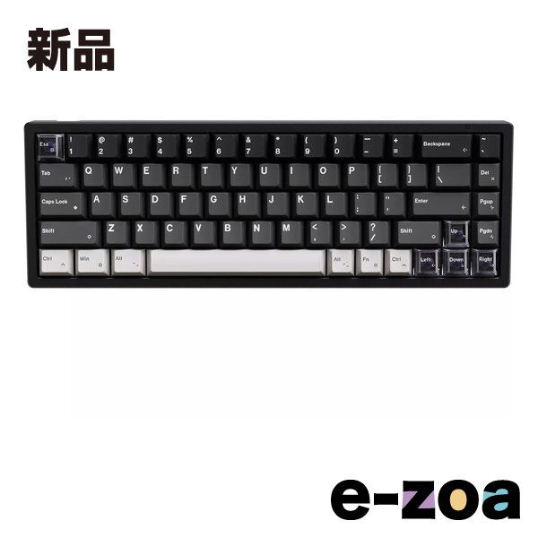LUMINKEY ルミンキー ゲーミングキーボード ラピッドトリガー|デュアルレール磁気スイッチ|Ano-Black Magger 68 HE Performance Ano-Black 2647175