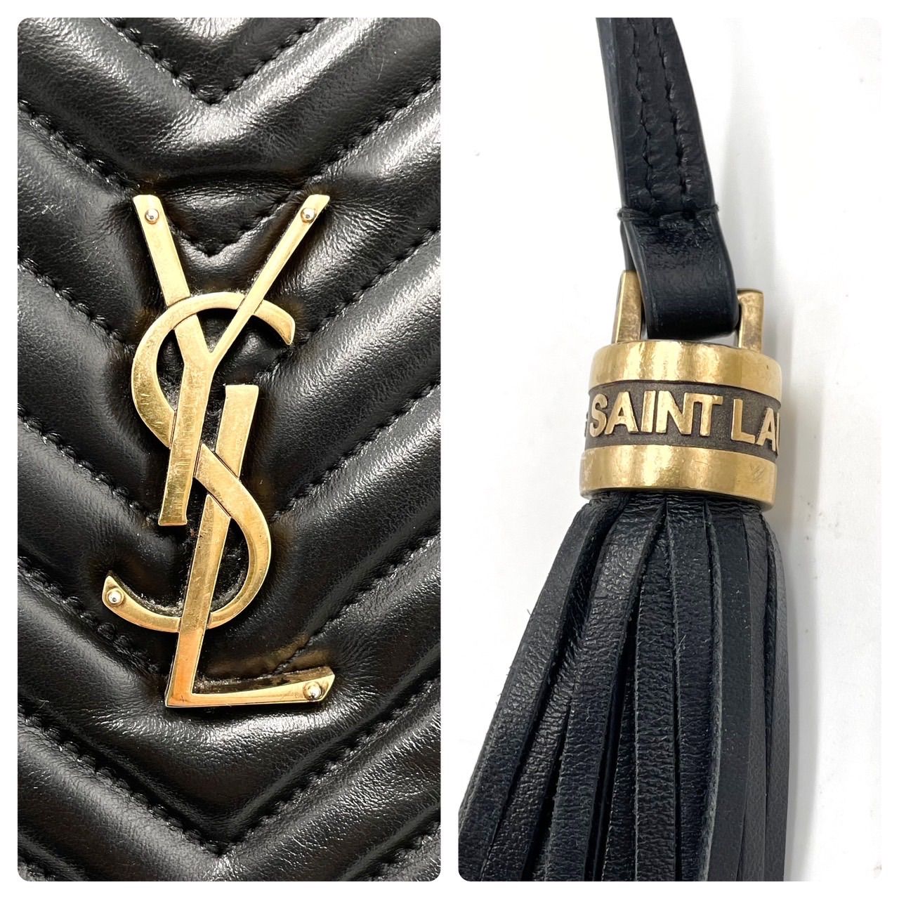 ✨良品✨ YVES SAINT LAURENT イヴサンローラン カメラバッグ 