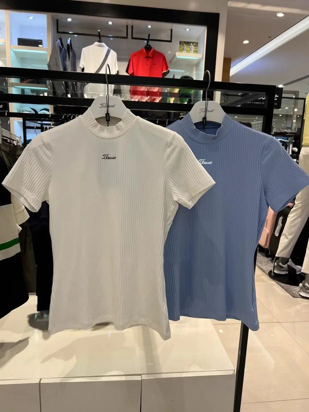 Titleist タイトリスト レディースゴルフウェア ショートスリーブニット 2COLOR WHITEMONARCHHOTEL_COM