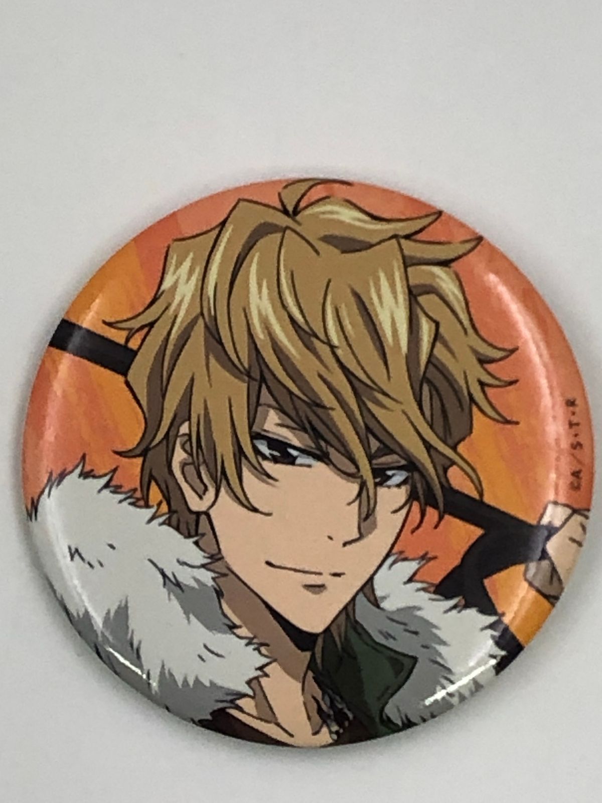 ♪) ディーノ 缶バッジ 「ひこくじ 家庭教師ヒットマンREBORN! -FIGHT