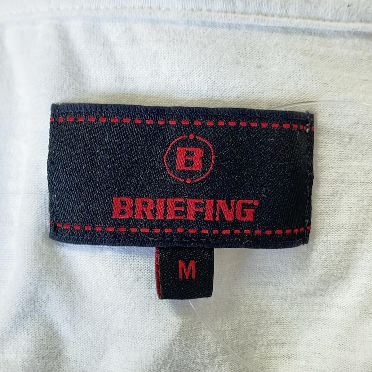 BRIEFING(ブリーフィング) 半袖ポロシャツ サイズM メンズ - 白